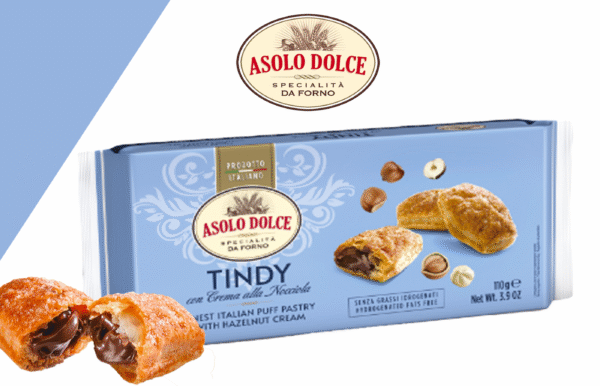 Tindy Con Crema Alla Nocciola