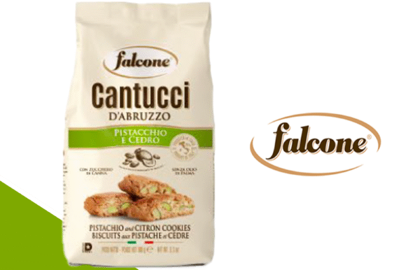 Cantucci Pistacchio e Cedro Falcone