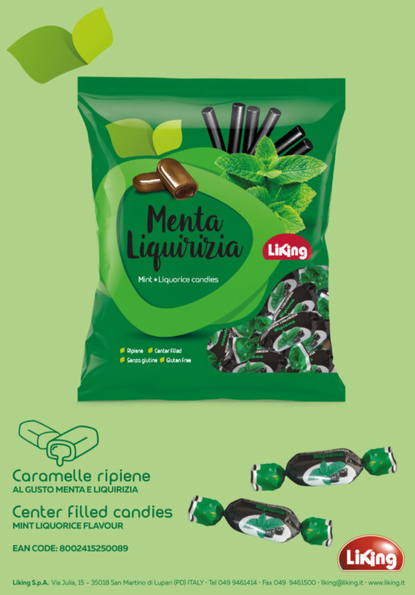 Caramelle Menta Liquirizia