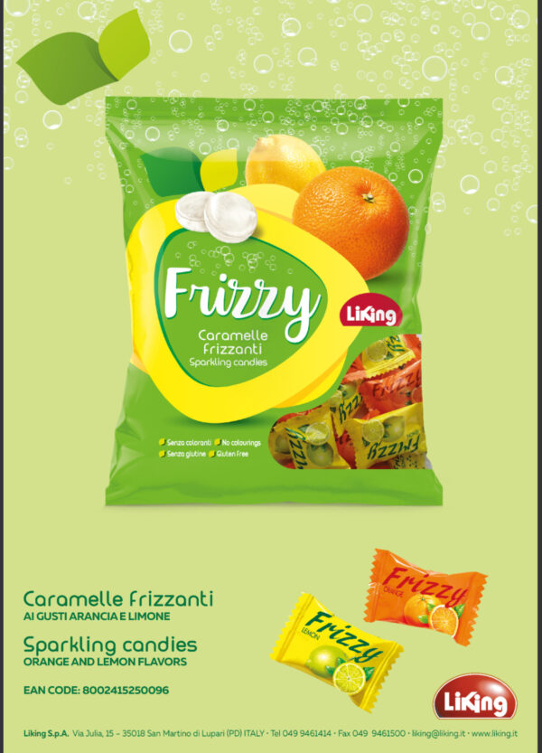 Caramelle Frizz Limone e Arancia